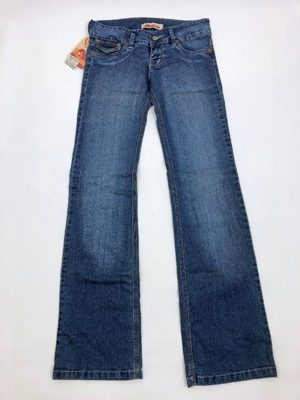 Fiorana Women's Embroidered  Hip Pockets Jeans New With Tags 5 Pocket Size 6